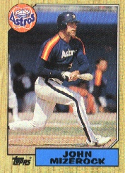 1987 Topps Baseball Cards      408     John Mizerock